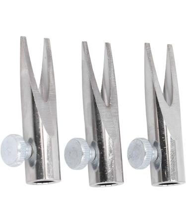 Metal Eyebrow Sharpener Lightweight U-Shaped Slotted Eyebrow Sharpening Tool for Travel (Silver) - Buy Online on SooperMarket.com