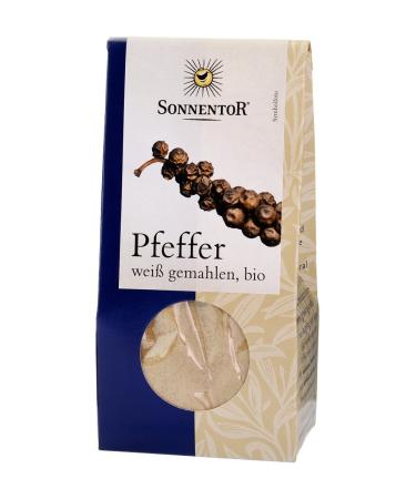 Sonnentor white pepper ground 1 pack (1 x 35 g) - Organic 35 g (1 pack)