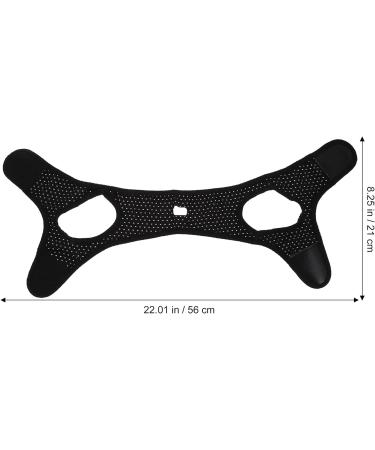 Artibetter Stop Snoring Anti Snore Strap - Chin Strap for Snoring, Keep Mouth Closed While Sleeping - Black - Buy Online on SooperMarket.com
