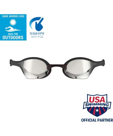 Shop Arena Unisex Cobra Ultra Swipe Goggle - Silver-Black | One Size | Fast International Shipping - Buy Online on SooperMarket.com
