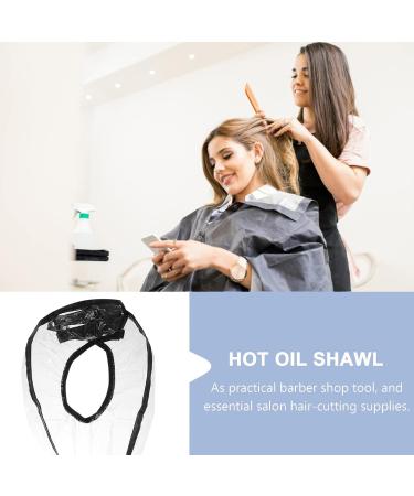 KALLORY 2pcs Shampoo Funnel Tools Hair Washing Caps for Adults Hair Salon Tool Shampoo Cape Modeling Shawl - Buy Online on SooperMarket.com