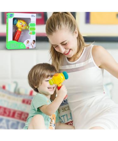 Hola Baby Toys for 1 Year Olds | Music Hammer Rattles & Educational Games | Perfect Birthday Gift for Girls with Light & Sound - Buy Online on SooperMarket.com