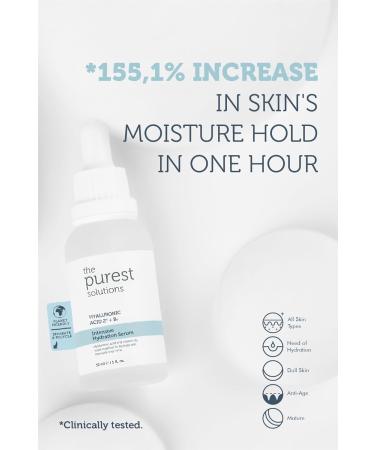 Intensive Hydration Serum with Hyaluronic Acid 2% & B5 | Anti-Aging Moisturizer for All Skin Types | Vegan & Cruelty Free | Eco-Friendly | 1 fl. oz - Buy Online on SooperMarket.com
