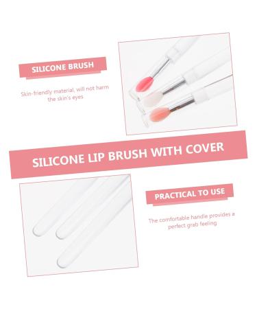 6pcs Silicone Lip Brushes Set - Perfect for Lipsticks & Lip Gloss | Professional Makeup Tools - Buy Online on SooperMarket.com
