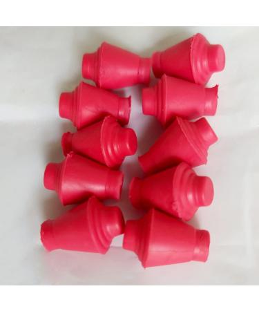 LEONARK Fencing Practice Sword Foil/Epee Rubber Tips - Pack of 10 Red Tips - Buy Online on SooperMarket.com