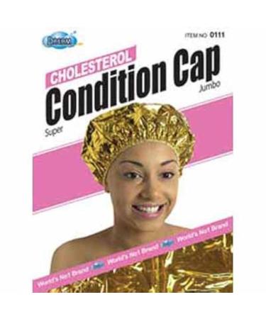 Buy Dream Cholesterol Conditioning Cap Gold | One Size Fits All | Enhance Hair Conditioning with Natural Heat | Premium Vinyl Material - Shop Internationally - Buy Online on SooperMarket.com