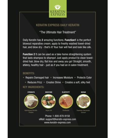 Keratin Express Daily 3 fl oz Fast Blowout - Frizz Control, Heat Protector & Repair Treatment - Buy Online on SooperMarket.com