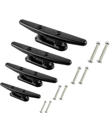 OSTARE Boat Nylon Cleat Kayak Cleat Set - 4 Pack, Black - 4 5 6 8 Inch Options - Buy Online on SooperMarket.com