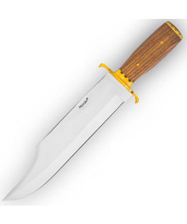 Perkin 38cm hunting knife Bowie with leather sheath
