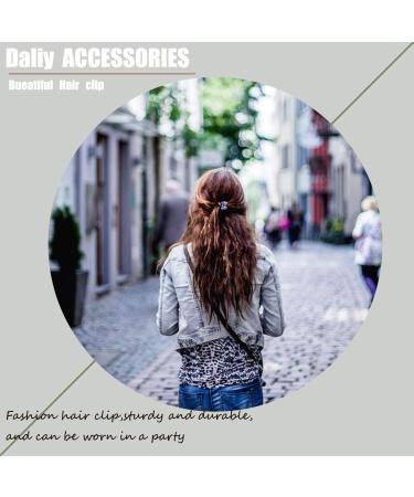 Buy Runmi Pearl & Crystal Hair Clips - Stylish Hair Accessories for Women & Girls (2 Pack) - International Shipping Available - Buy Online on SooperMarket.com