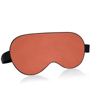 Haskirky Light Blocking Eye Mask Breathable and Adjustable Adult Men and Women Travel on Business Trips Yoga Meditation Light Smooth Comfortable Eye Mask Office Deep Sleep Goodies Pure Plain Brown