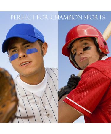 CCBeauty Eye Black Baseball Face Body Paint Stick - Non-Toxic Sports Makeup for Halloween Cosplay Parties (03# Black) - Buy Online on SooperMarket.com