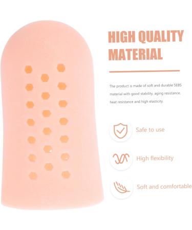 Healeved 20pcs Silicone Toe Sleeves - Toe Protector for Anti-Cracking and Corns Care - Buy Online on SooperMarket.com