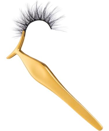 EKYSSO Eyelash Applicator Tools Set 2 PCS DIY Cluster Lash Tweezers Eyelash Clusters Tweezers for False Lashes Professional Curved Eyelashes Extension Tweezer for Individual Cluster Strip Lashes. - Buy Online on SooperMarket.com