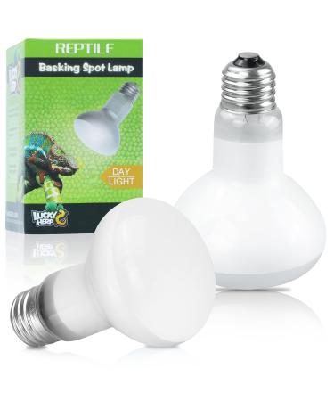 Lucky herp reptiles heat lamp 75W-2er-pack heat lamp Terrarium Turtles Basking Spot E27 heating lamp for reptiles turtles chickens bare stage dogs