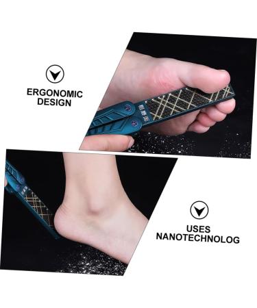 HAPINARY 1pc Foot File Foot Portable Pedicure Stone Foot Rubbing Tool Foot Exfoliator Remover Cleaning Scrubber Corn Pedicure Tools for Feet Pedicure File Scraper Care Abs - Buy Online on SooperMarket.com