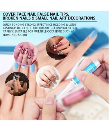 Lofuanna Nail Glue for Acrylic and Press On Nails - Professional, Strong, and Long Lasting Bond - 20 PCS Nail Tech Supplies - Buy Online on SooperMarket.com