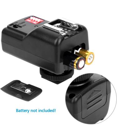 16 Channel Wireless Flash Trigger Set 433MHZ Shutter Release Kit for Canon/Nikon/Olympus/Pentax - Black - Buy Online on SooperMarket.com