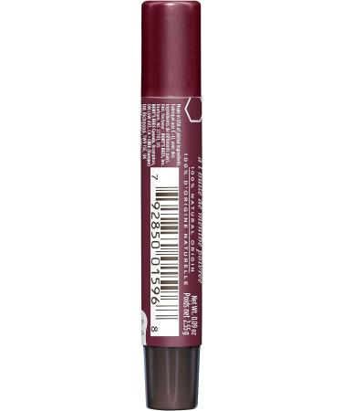 Burt's Bees Lip Shimmer Plum 2.55g - 100% Natural Origin with Peppermint Oil - Moisturizing Lip Shimmer, Single Pack - Buy Online on SooperMarket.com