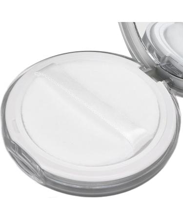 Flocking Powder Face Powder Powder Container Set Empty Preventative Leak Flocking Powder Puff Refillable Loose Compact Container HD Mirror Face Powder Compact With Mirror for Travel Cheeks - Buy Online on SooperMarket.com