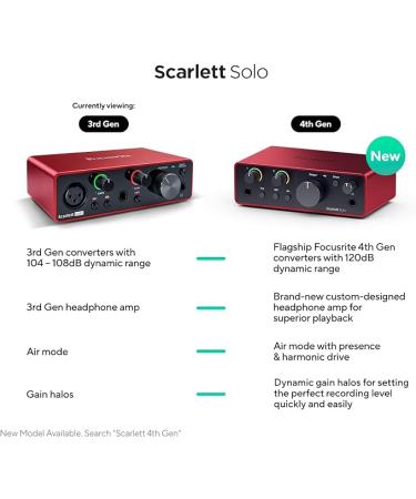 RÃDE NT1 5th Generation Large-Diaphragm Studio Condenser Microphone with XLR and USB Outputs & Focusrite Scarlett Solo 3rd Gen USB Audio Interface - Buy Online on SooperMarket.com