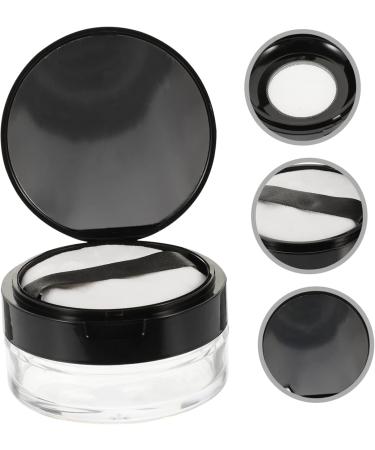 HAPINARY 1 Set makeup foundation highlighter filling Fashion female powder holder powder puff box powder puff with storage mini face powder loose powder face powder jars Compact - Buy Online on SooperMarket.com