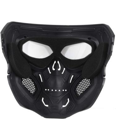 Buy Wiseonus Tactical Skull Mask - Full Face Airsoft & Paintball Mask | Military Protective Gear for Halloween Hunting & Cosplay - Buy Online on SooperMarket.com