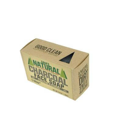 Sam's Natural Charcoal Face Soap | Vegan Cruelty-Free & Natural | International Shipping Available - Buy Online on SooperMarket.com