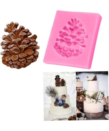 ABOOFAN 3pcs Fondant molds Silicone molds de para gelatinas Silicone Candy for Christmas 3D Cone Silicone - Buy Online on SooperMarket.com