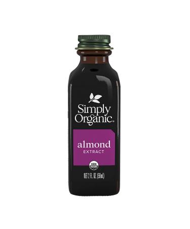 Simply Organic Almond Extract, Certified Organic | 2 oz | Pack of 6 2 oz Pack of 6