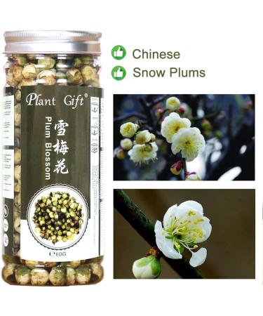 PlantGift Snow Plum Blossom Tea 60G/2.11oz Blossom Tea Flower Chinese Dried Plums Health Tea - Buy Online on SooperMarket.com