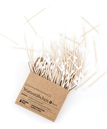 Hydrophil Sustainable Bamboo Cotton Buds - 1000 Pcs - Certified Vegan & 100% Biodegradable - Buy Online on SooperMarket.com