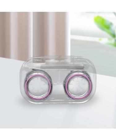 Worparsen Eyeglass Holder Transparent Glasses Holder Box Wear Resistant for Office Pink - Buy Online on SooperMarket.com
