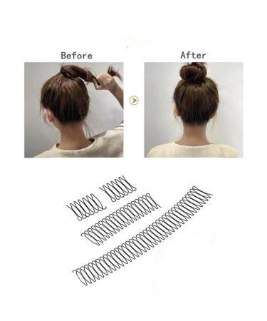 Invisible U Shape Hairpin Comb Clips for Women & Girls - 3 Piece Hair Finishing Fixer Set | International Shipping Available - Buy Online on SooperMarket.com