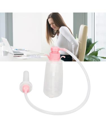 350ml Manual Vaginal Shower Cleaner - Portable Pink Nozzle Pressure Syringe Set for Women | Analdusche Vagina Cleaning Kit - Buy Online on SooperMarket.com