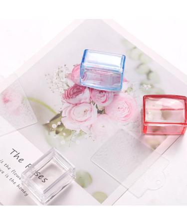 Nail Art Stickers for Women | Easy Clean Silicone Stamp & Scraper | Party Decor & Manicure Plate | International Shipping - Buy Online on SooperMarket.com