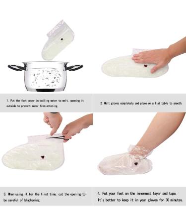 Lanlousy Balnafen Hand Wax Hand Mask Gloves Foot and Foot Mask Exfoliating Moisturizing Hand and Set 1 - Buy Online on SooperMarket.com