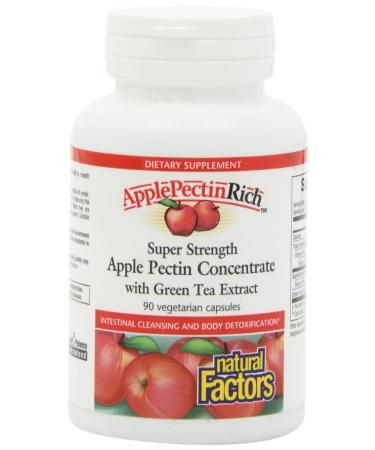 Natural Factors ApplePectinRich Super Strength - 90 vegicaps