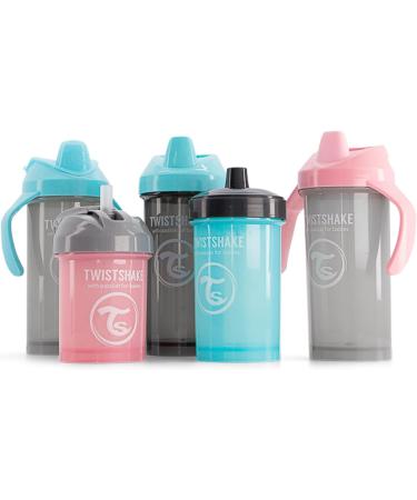 TWISTSHAKE 360ml Kid Cup - Pastel Grey | BPA-Free | 12+m - Buy Online on SooperMarket.com