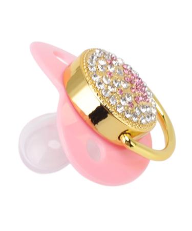 Buy Ergonomic Ultralight Silicone Baby Pacifier - Soft & Safe for Playtime (Pink) | International Shipping - Buy Online on SooperMarket.com