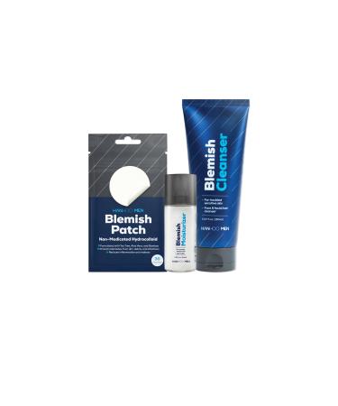 HANHOO Men's Facial Care Kit - Multipurpose usage Pre-Shave and Facial Cleanser Facial Moisturizer and After Shave Zit inflammation and Heal Razor Cuts