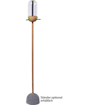 Buy DoBar 10095e Design Feed Column Picbar - Natural Cork Bird Feed Dispenser Three-Chamber Wild Bird Feeder - 11 x 26 cm - Transparent - International Shipping Available - Buy Online on SooperMarket.com