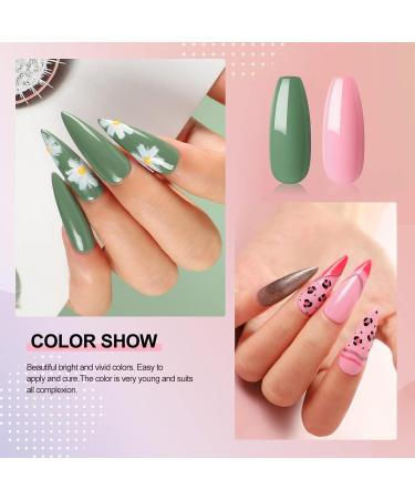 PEACECOLOR Gel Nail Polish Kit with 36W Nail Dryer - 18pcs Set, No Wipe Base & Top Coat, Manicure Tools - Perfect Gift for Women | PH0022 - Buy Online on SooperMarket.com