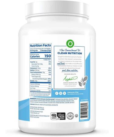 Orgain Organic Simple Protein Vanilla 2.04 lbs - Plant-Based Protein Powder - Buy Online on SooperMarket.com