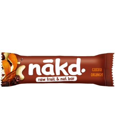 Nakd Gluten Free & Dairy Free Cocoa Orange Bars - 18x35g