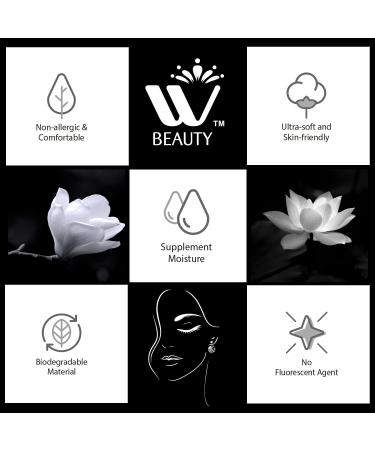 WBM Care Flushable Wipes for Women - Deep Clean Makeup Remover & Hydrating Face Wipes Fragrance-Free 25 Sheets - Perfect for International Shipping - Buy Online on SooperMarket.com