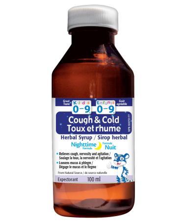 Cough & Cold Herbal Night Syrup - 100ml Night-time 100 ml (Pack of 1)