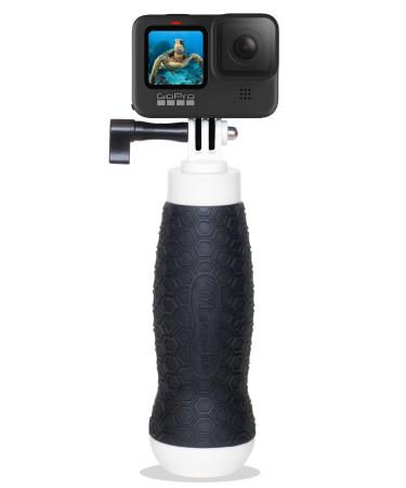 Extendable GoPro Floating Hand Grip + Waterproof Camera Pole Mount 6.5-23" (for Hero 10, 9, 8, 7, 6, 5, Session and MAX) | Flow by MicroJib