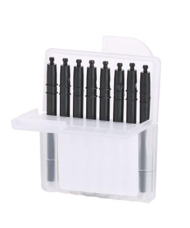 Hearing Aid Ear Wax Guard Filters 8Pcs Disposable Hear Clear Hearing Aid Filters with Transparent Container Cerumen Stop Cleaning Tool Kit Accessories for Oticon