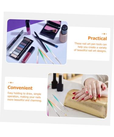 minkissy 2 Sets Nail Pen Nylon Tool Carved - Buy Online on SooperMarket.com